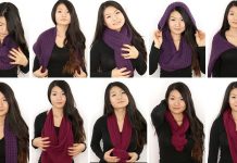 How to Wear an Infinity Scarf